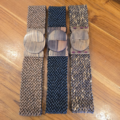 ULU-BELT01 – Natural Wood Weave